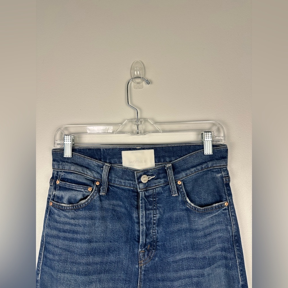 Mother The Scrapper Ankle High Rise Jeans Women’s Sz 25 - Picture 7 of 13